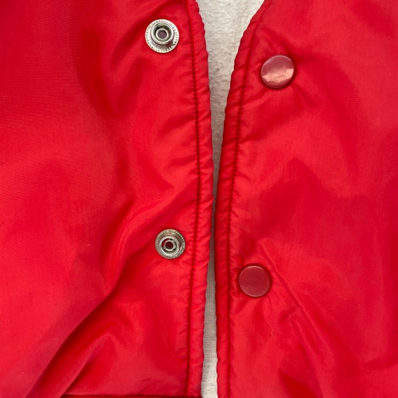 Trimark Sheridan Buttoned Lightweight Windbreaker Jacket Red Men’s Size Large - Picture 6 of 14